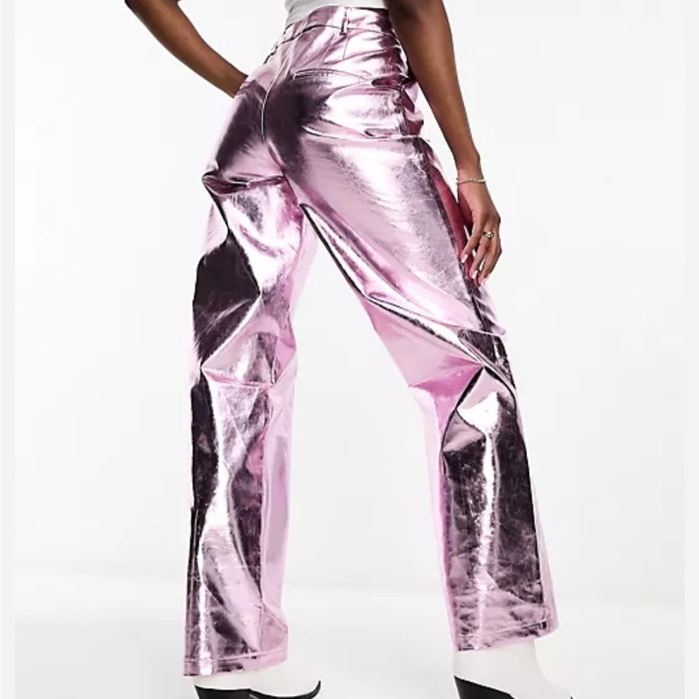 4TH RECKLESS Metallic Pants